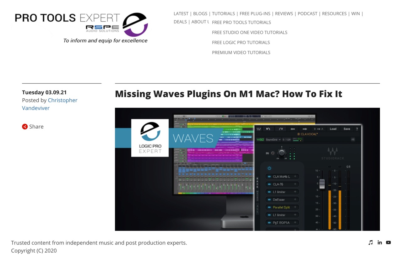 Missing Waves Plugins On M1 Mac? How To Fix It | Logic Pro