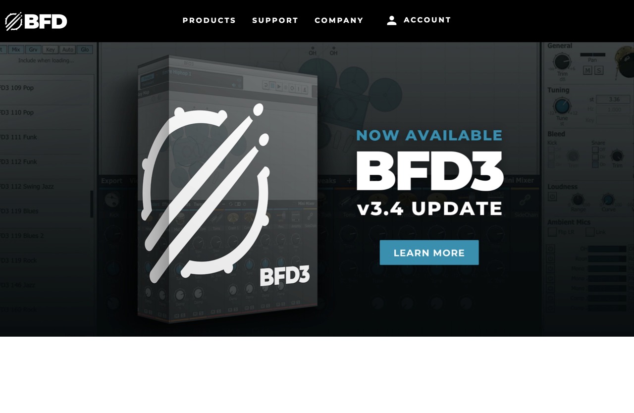 BFD3 Flagship Drum Software and Percussion Virtual Instruments| BFD