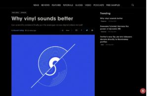 Why vinyl sounds better | MusicTech