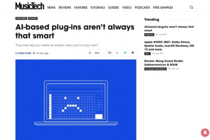 AI-based plug-ins aren’t always that smart | MusicTech