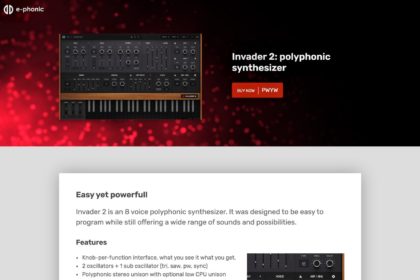 e-phonic “Invader 2”