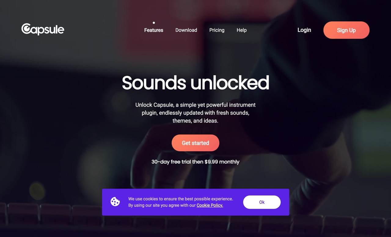 Sounds unlocked - try it free | Capsule