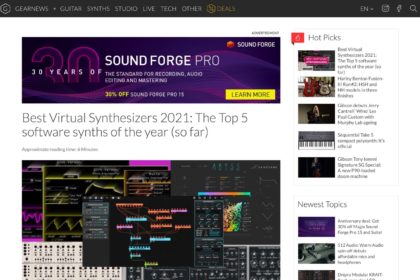 Best Virtual Synthesizers 2021: The Top 5 software synths of the year (so far) - gearnews.com