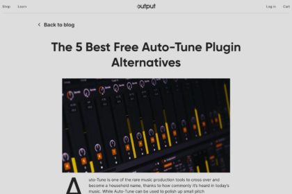 The 5 Best Free Auto-Tune Plugin Alternatives - Output