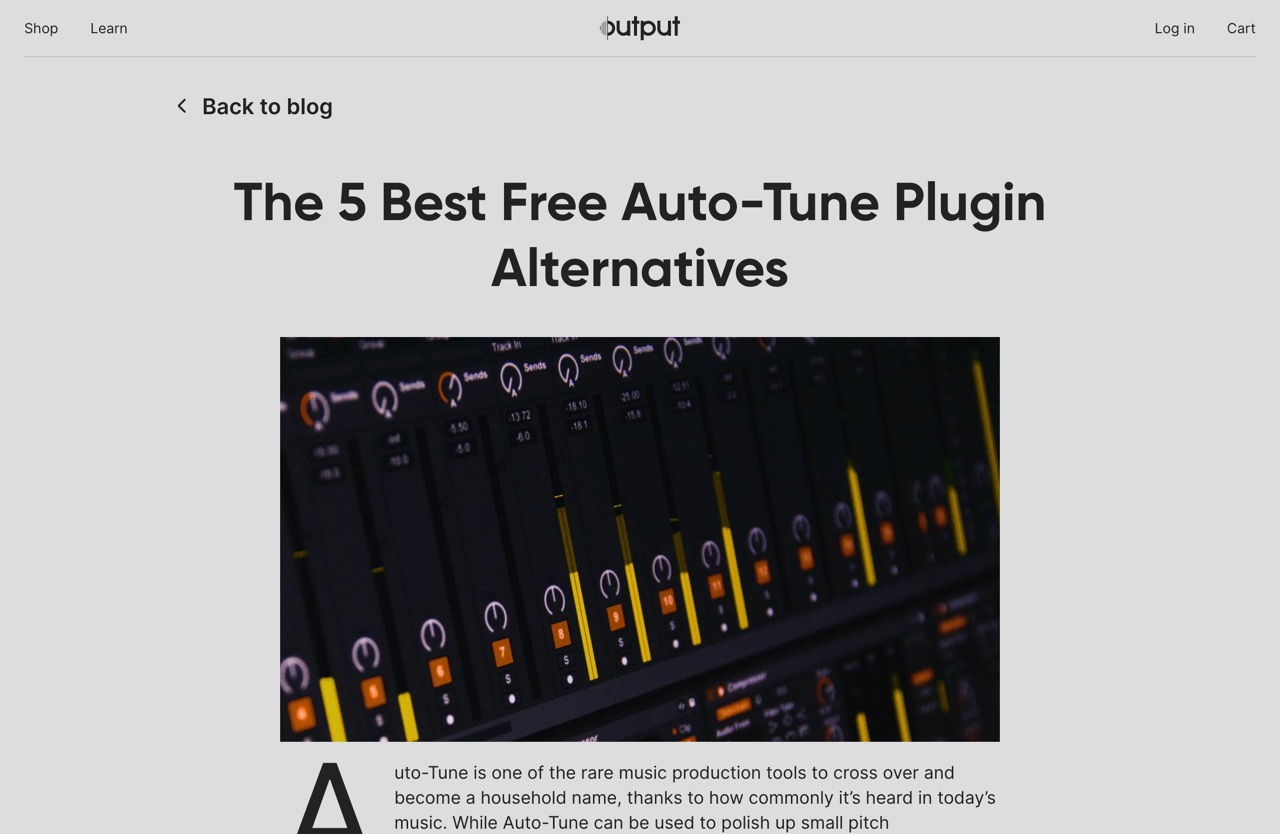 The 5 Best Free Auto-Tune Plugin Alternatives - Output