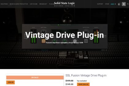 SSL Fusion Vintage Drive Plug-in