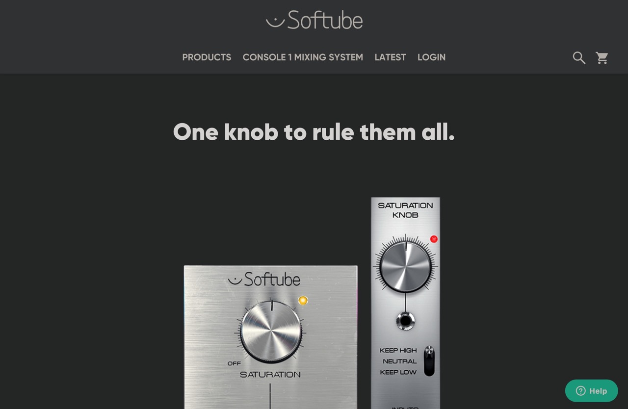 Saturation Knob | Softube
