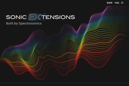 Omnisphere 拡張音源サイト、 Sonic Extension が起動