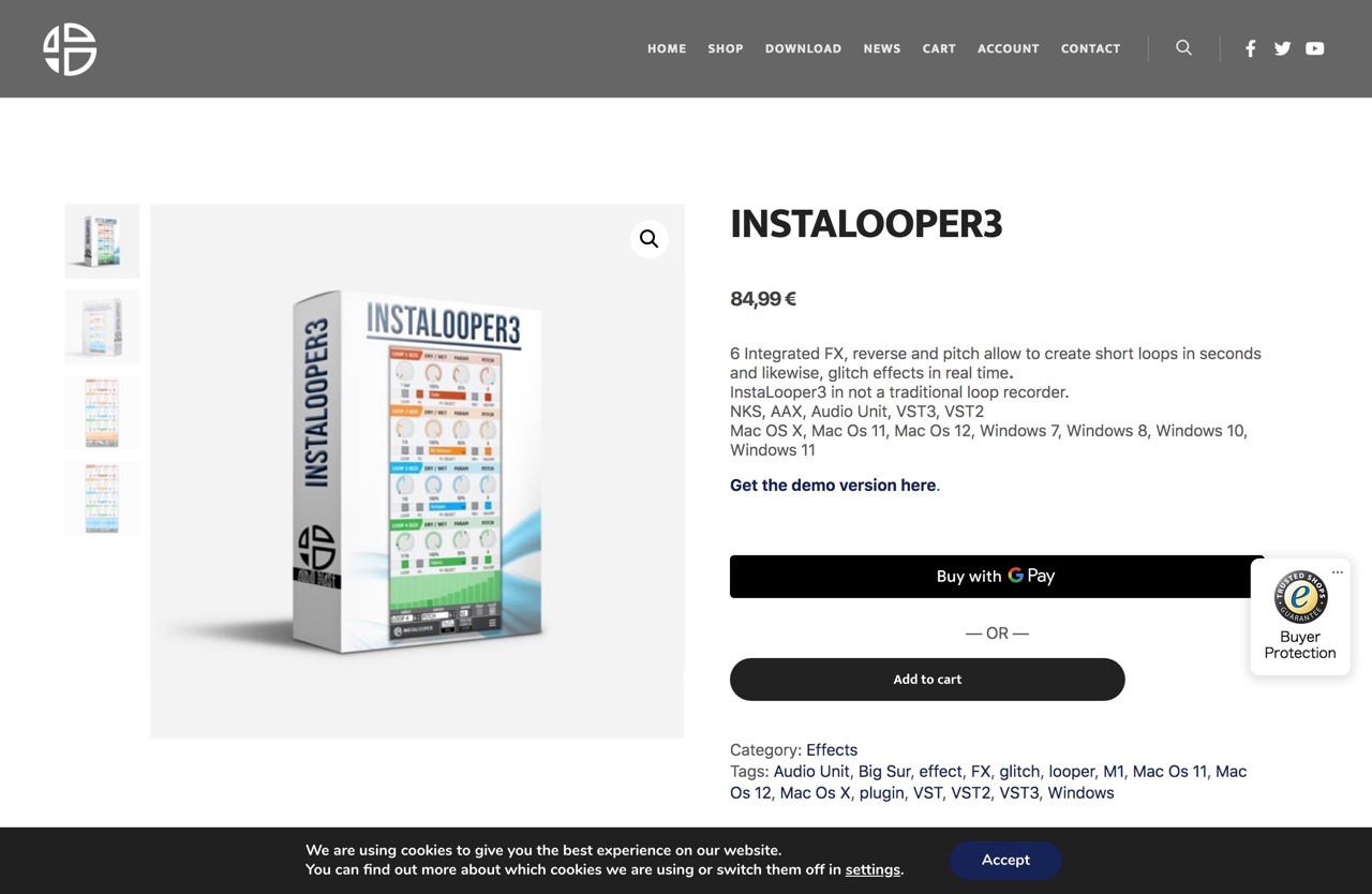 Instalooper3 - Audio Blast Shop - Music softwares & VST plugins