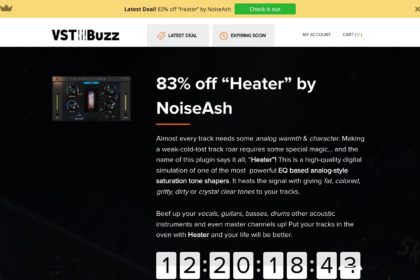 83% off "Heater" by NoiseAsh - VSTBuzz