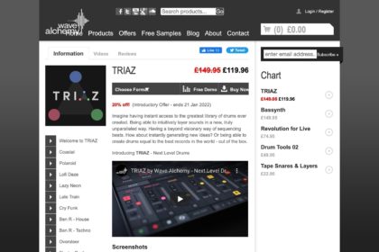 TRIAZ | Drum Machine Plugin | Next Level Drums