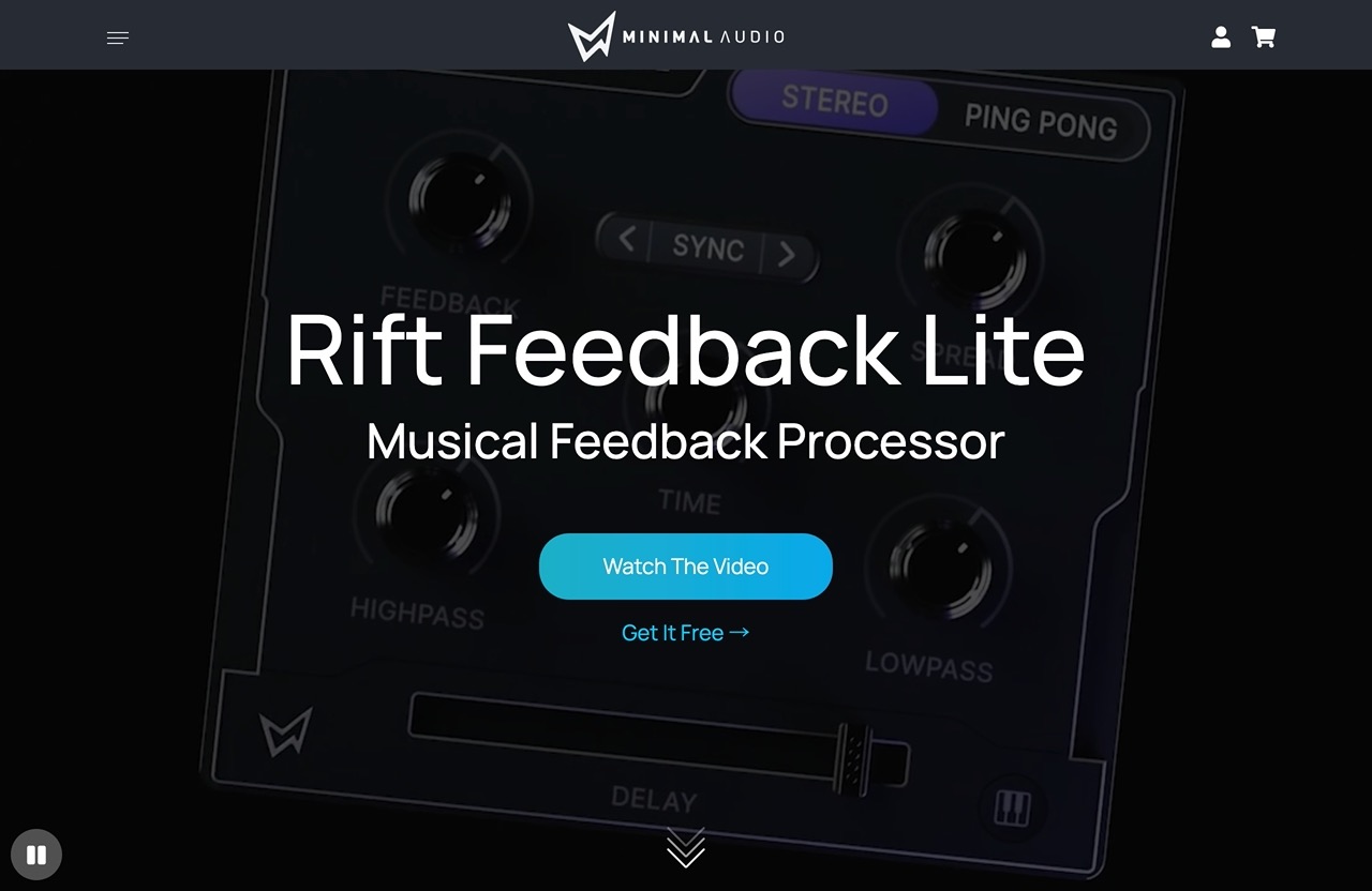 Rift Feedback Lite - Musical Feedback Processor | Minimal Audio
