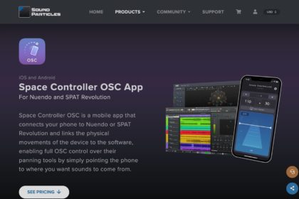 Space Controller OSC - Sound Particles