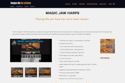 MAGIC JAW HARPS — loops de la crème