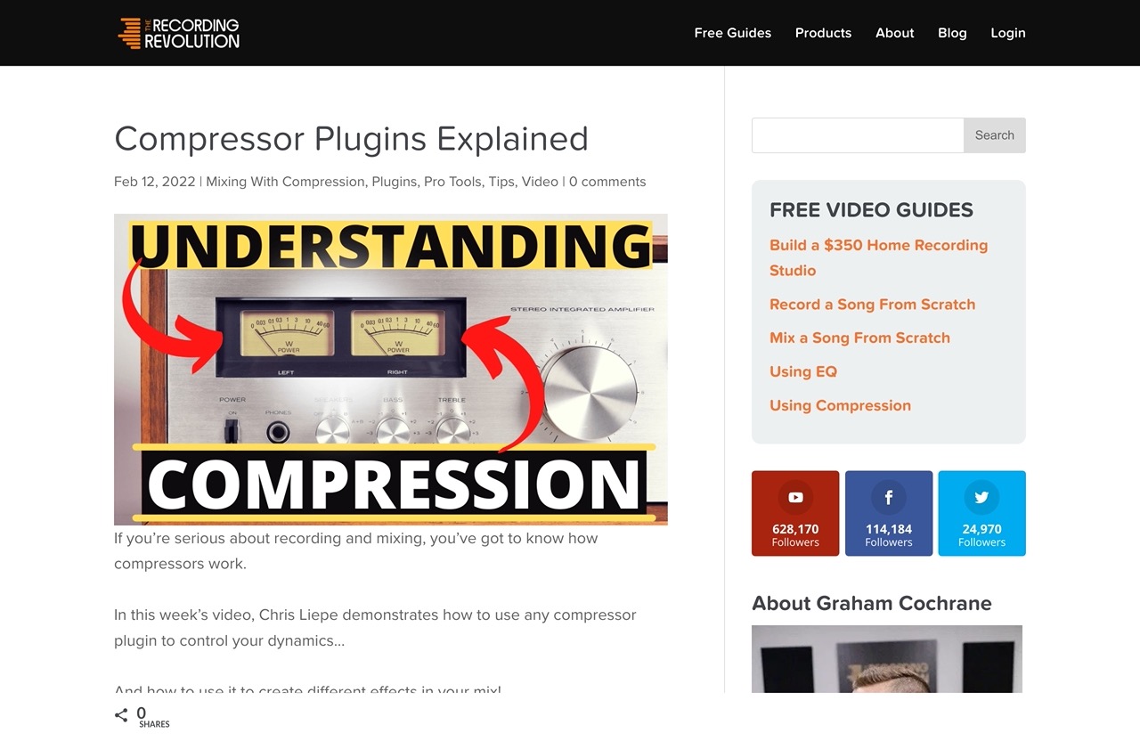 Compressor Plugins Explained - Recording Revolution