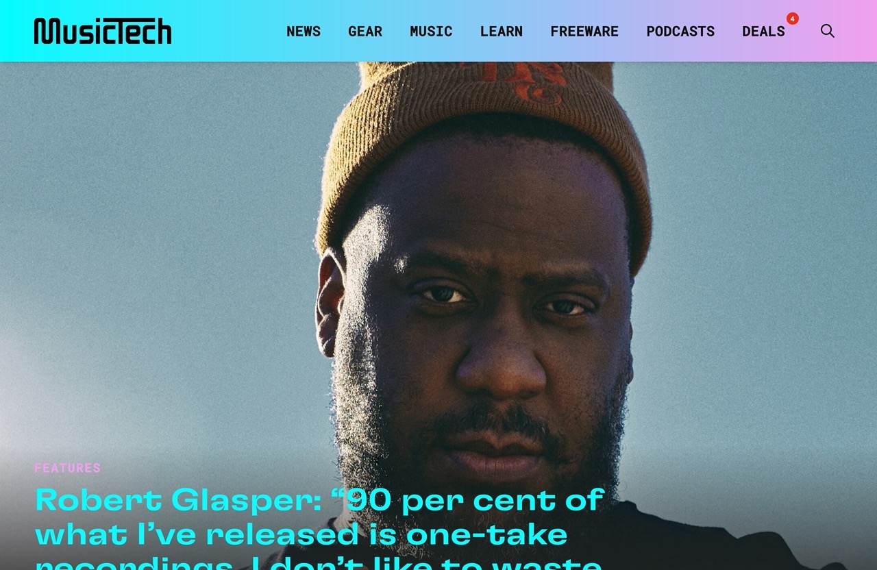 Robert Glasper: “90 per cent of what I’ve released is one-take recordings. I don’t like to waste that energy when I feel like I’ve got the one” | MusicTech
