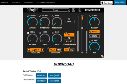 Shattered Glass Audio “Kompresor”