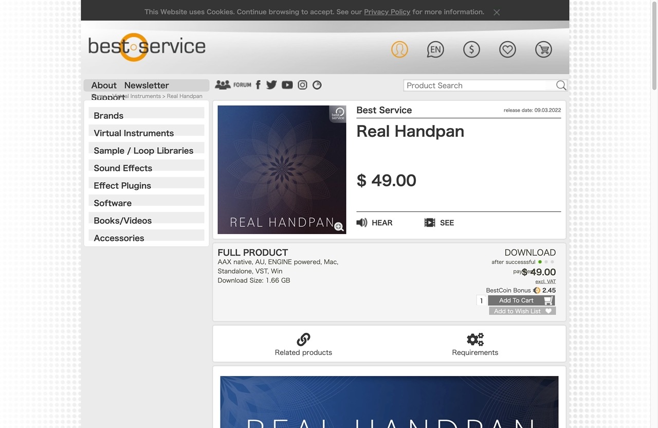 Real Handpan | Best Service | bestservice.com
