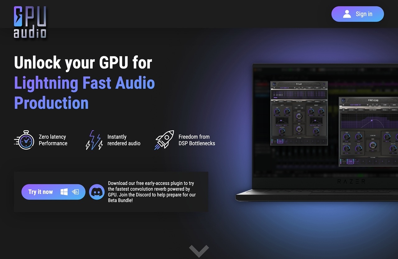 GPU Audio | Early Access