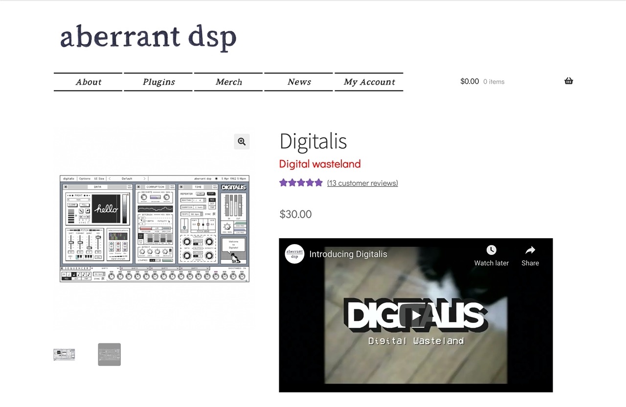 Digitalis - Aberrant DSP