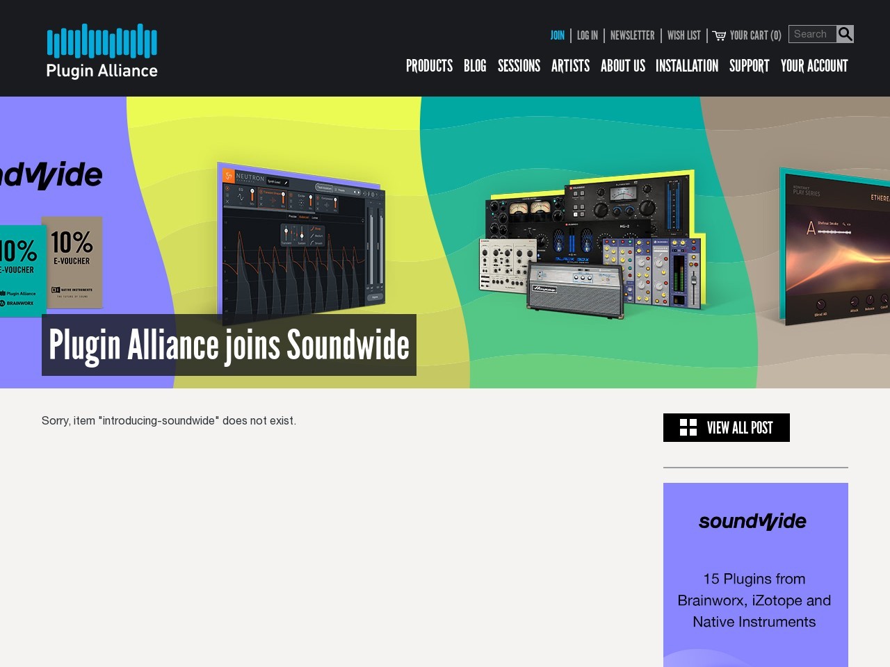 Plugin Alliance joins Soundwide - Plugin Alliance
