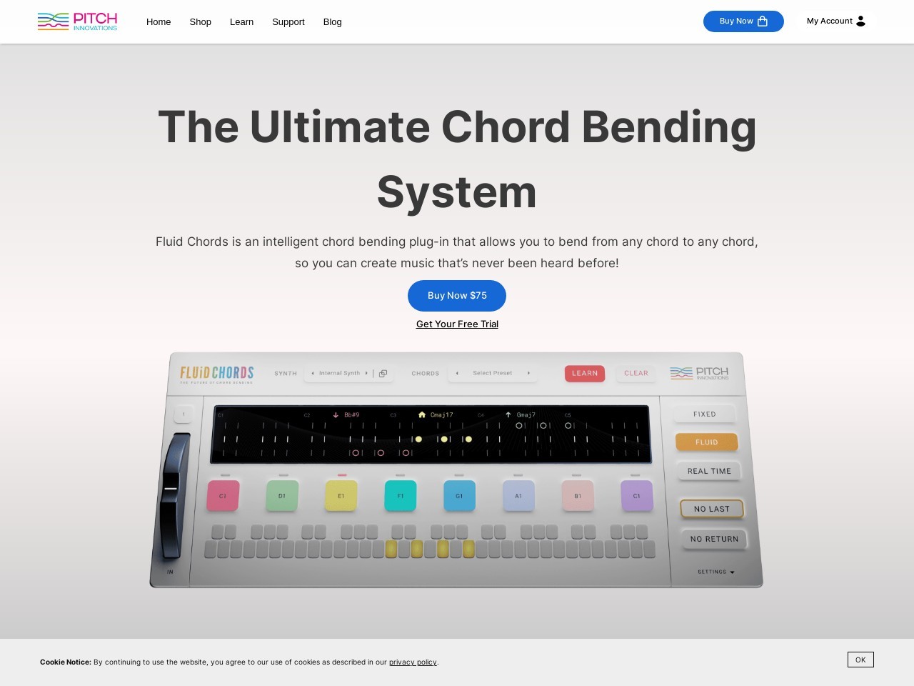 Fluid Chords - The Ultimate Chord Bending System | Pitch Innovations