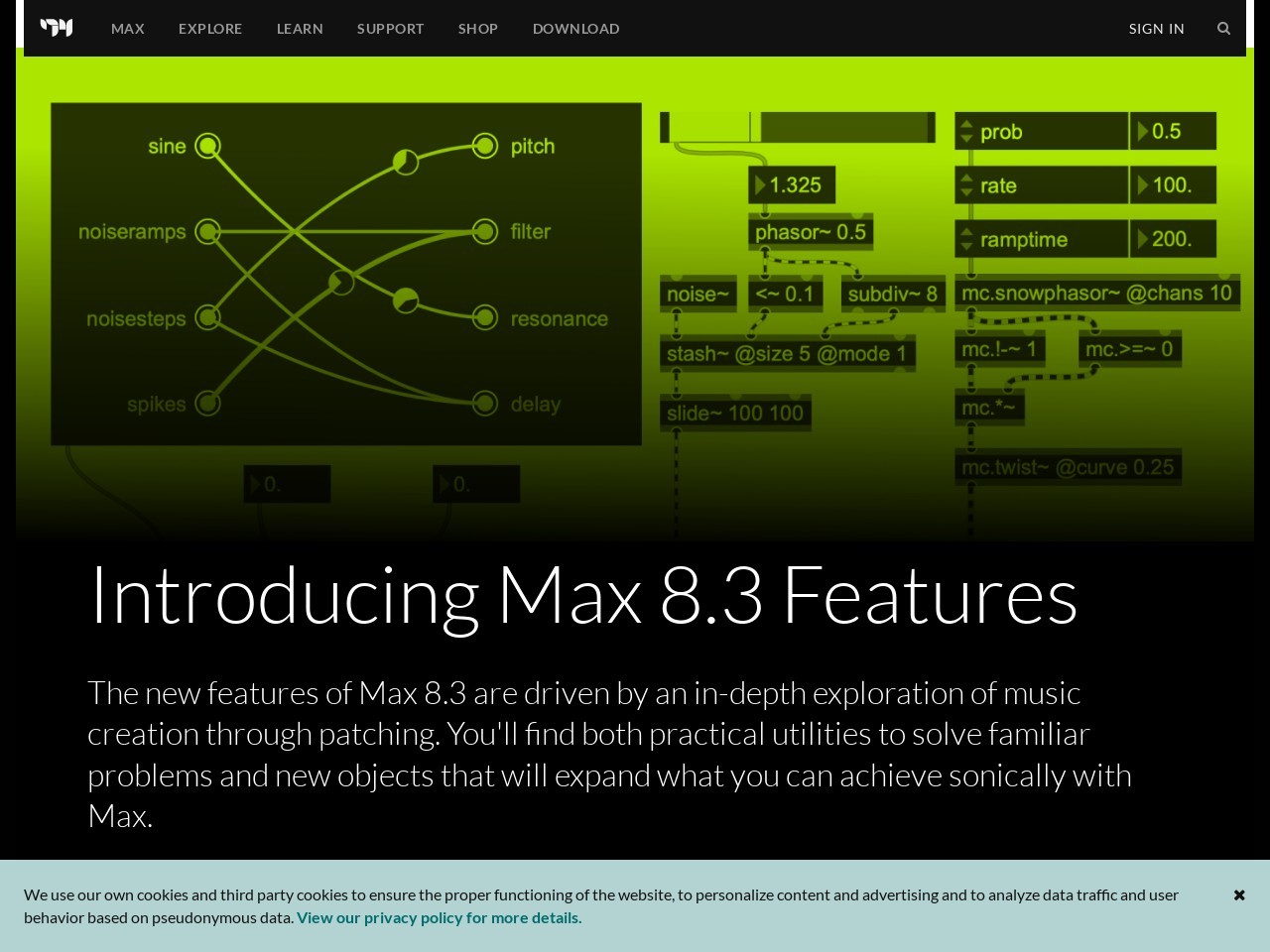 Introducing Max 8.3 Features | Cycling '74