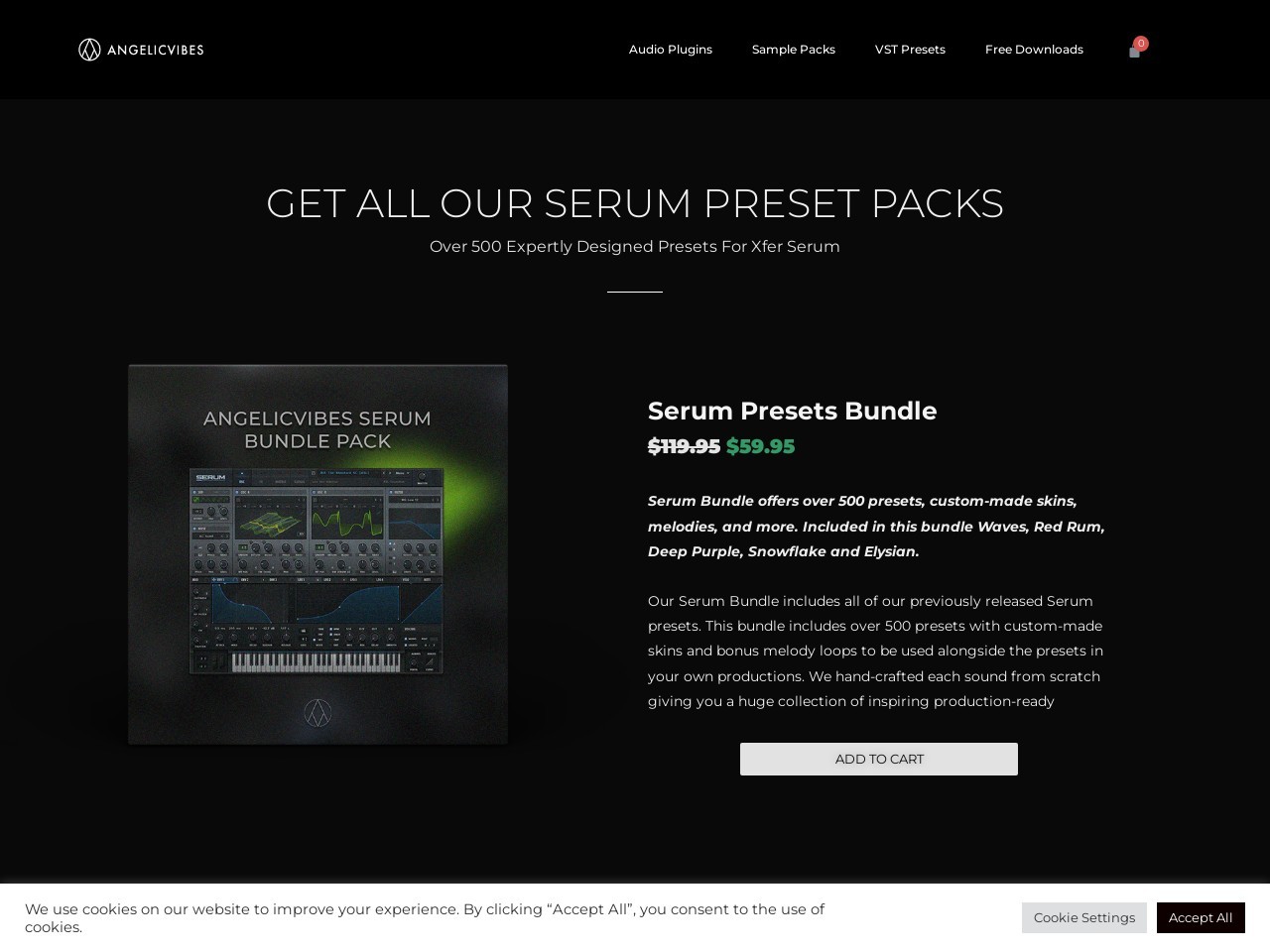 Serum Presets Bundle | 500+ Presets Download Now | AngelicVibes