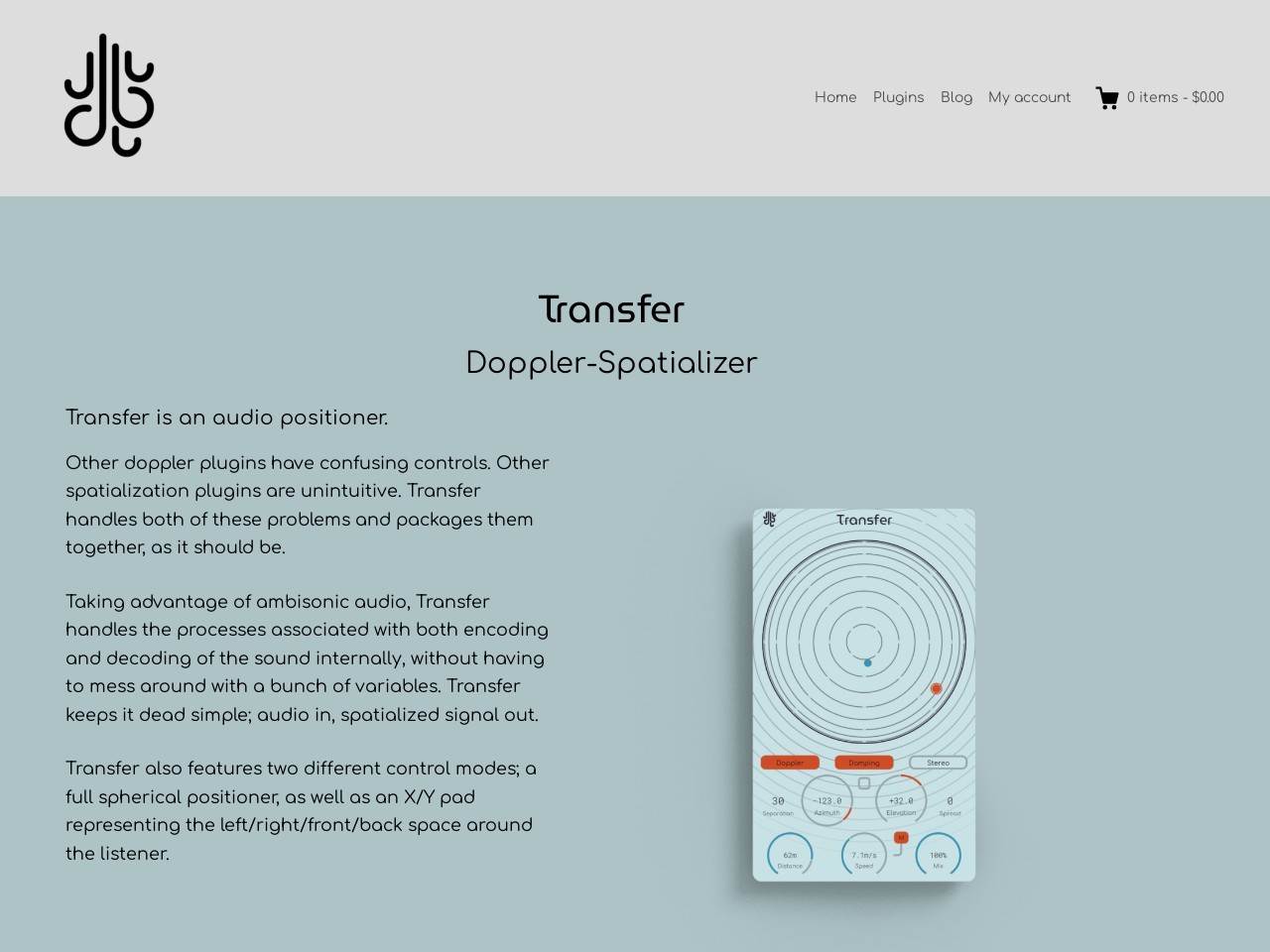 Transfer | Doppler-Spatializer Plugin | Lese