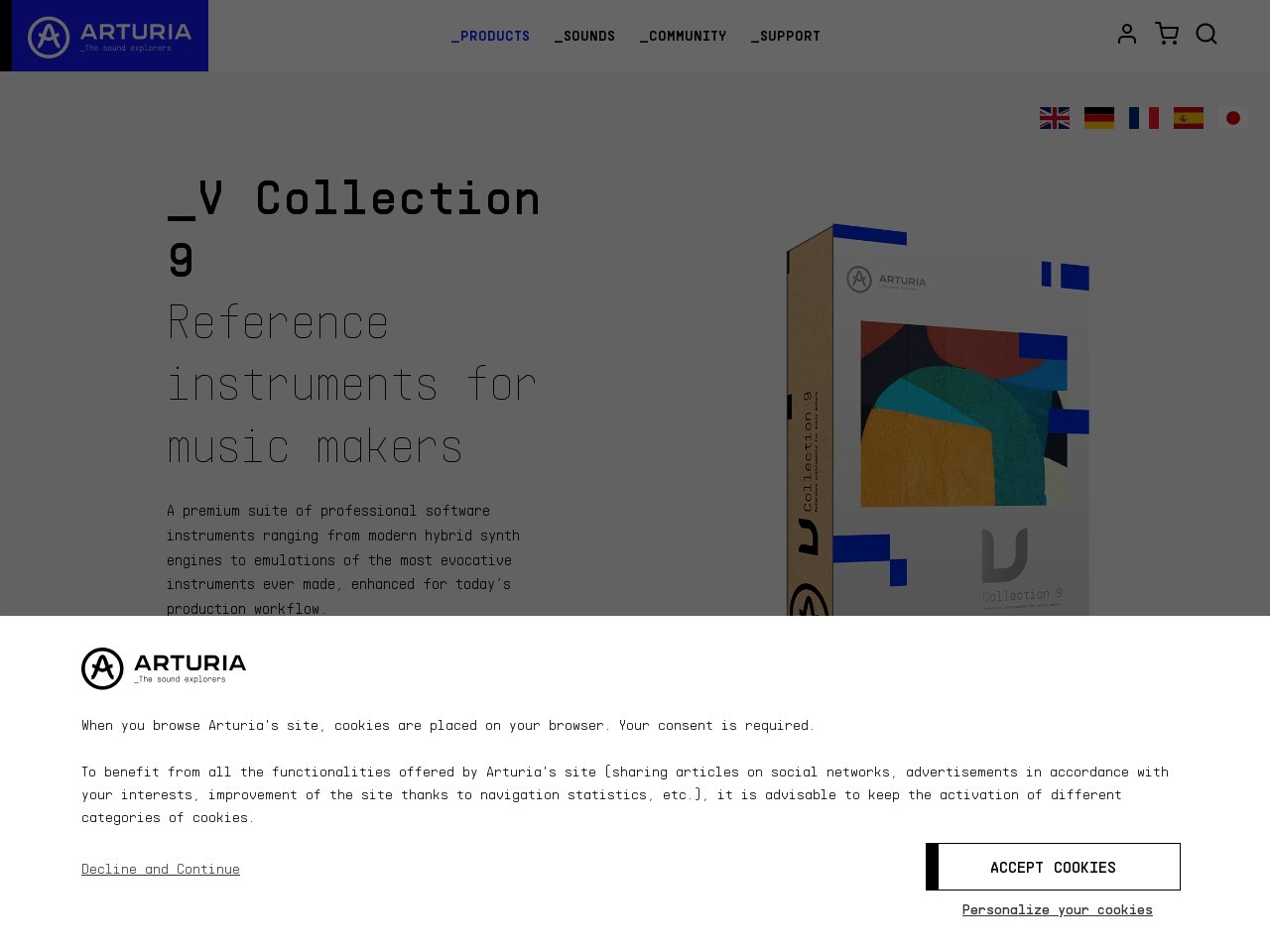 Arturia - V-Collection - V Collection 9