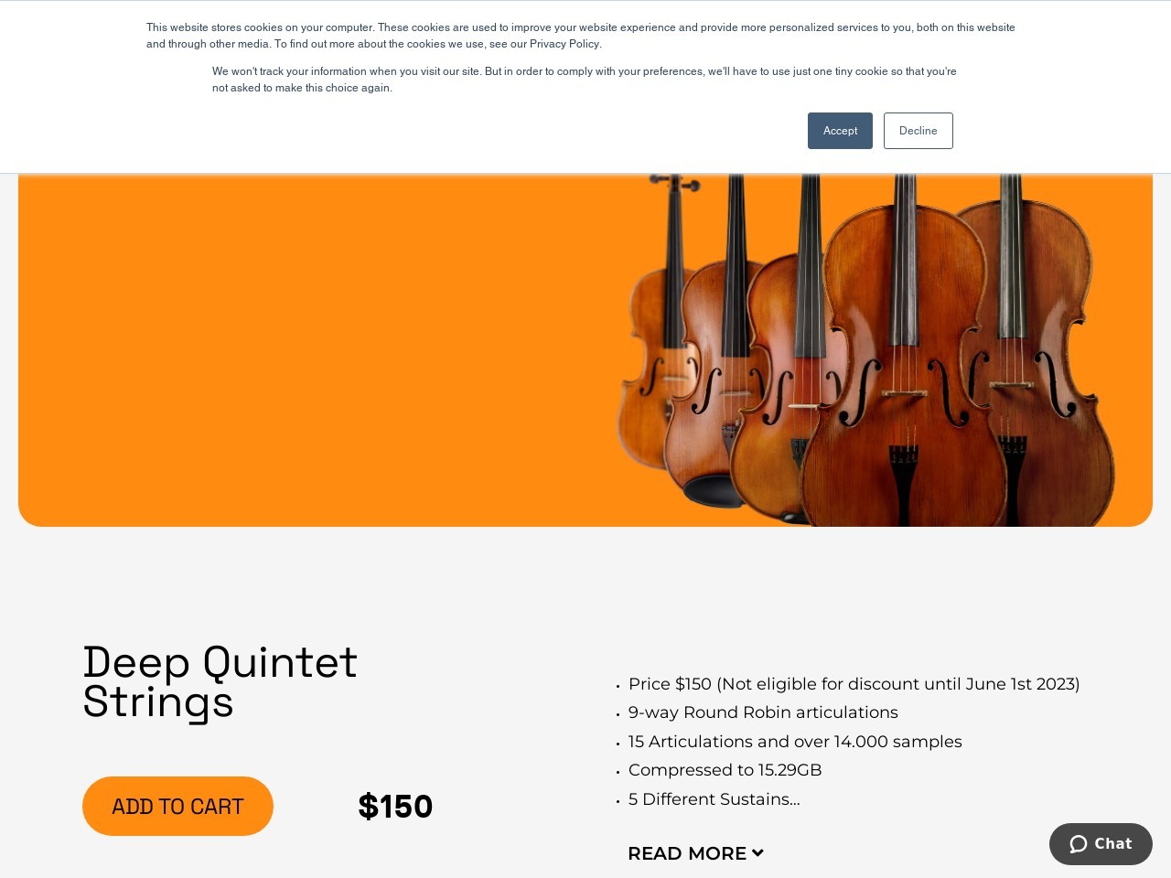 Deep Quintet Strings – 8dio.com