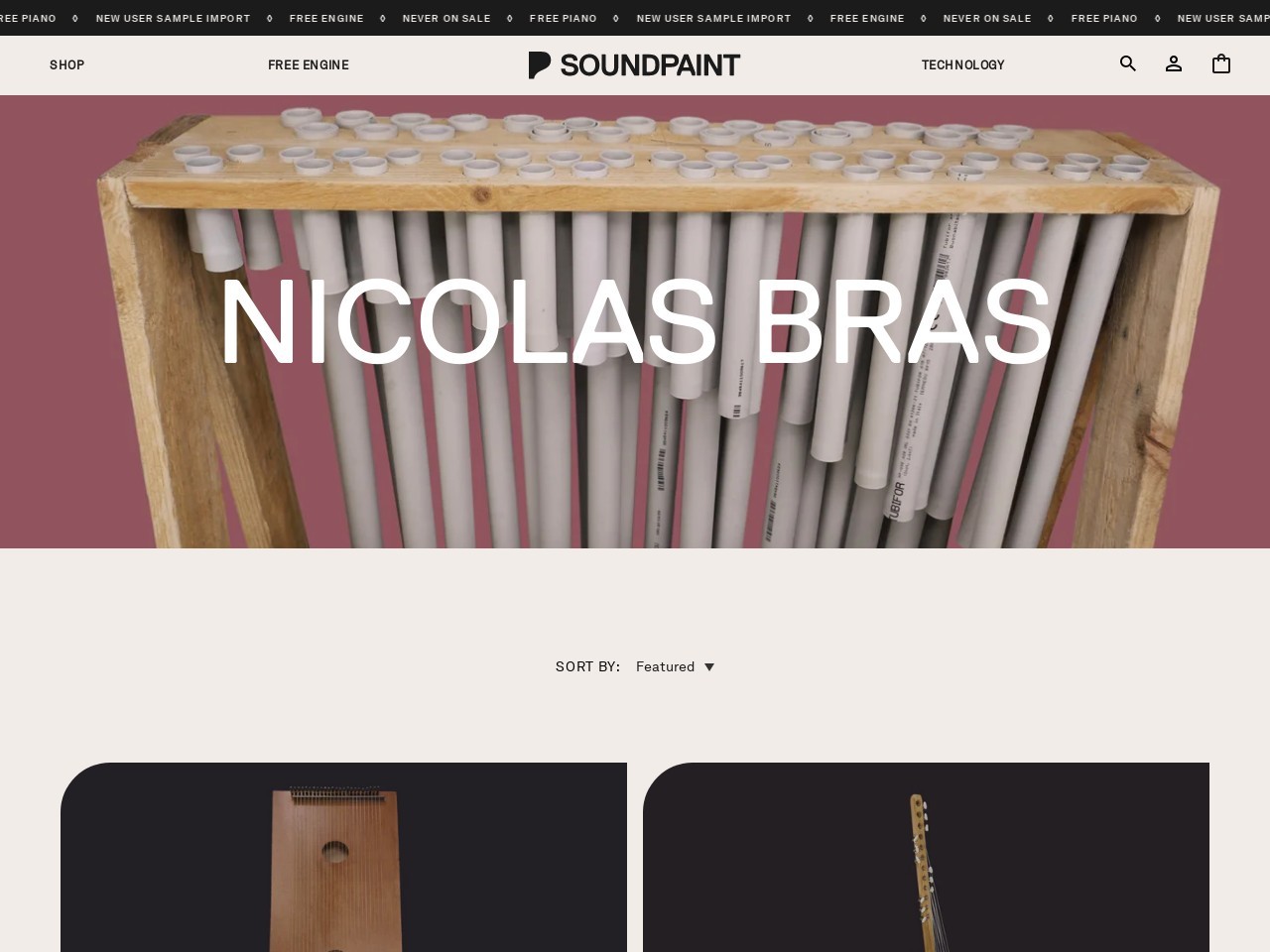 Soundpaint Nicholas Bras - Nicholas Bras Collaboration Libraries