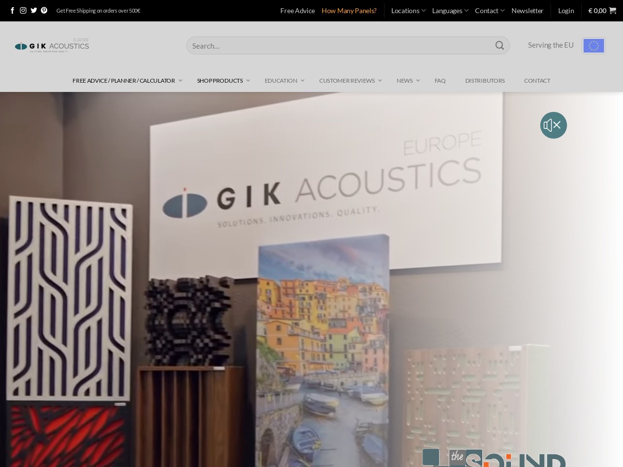 Sound Blocks - GIK Acoustics Europe