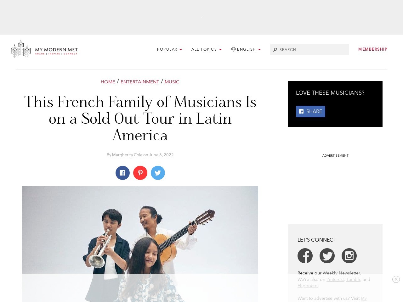 French Family of Musicians is Selling Out in Latin America