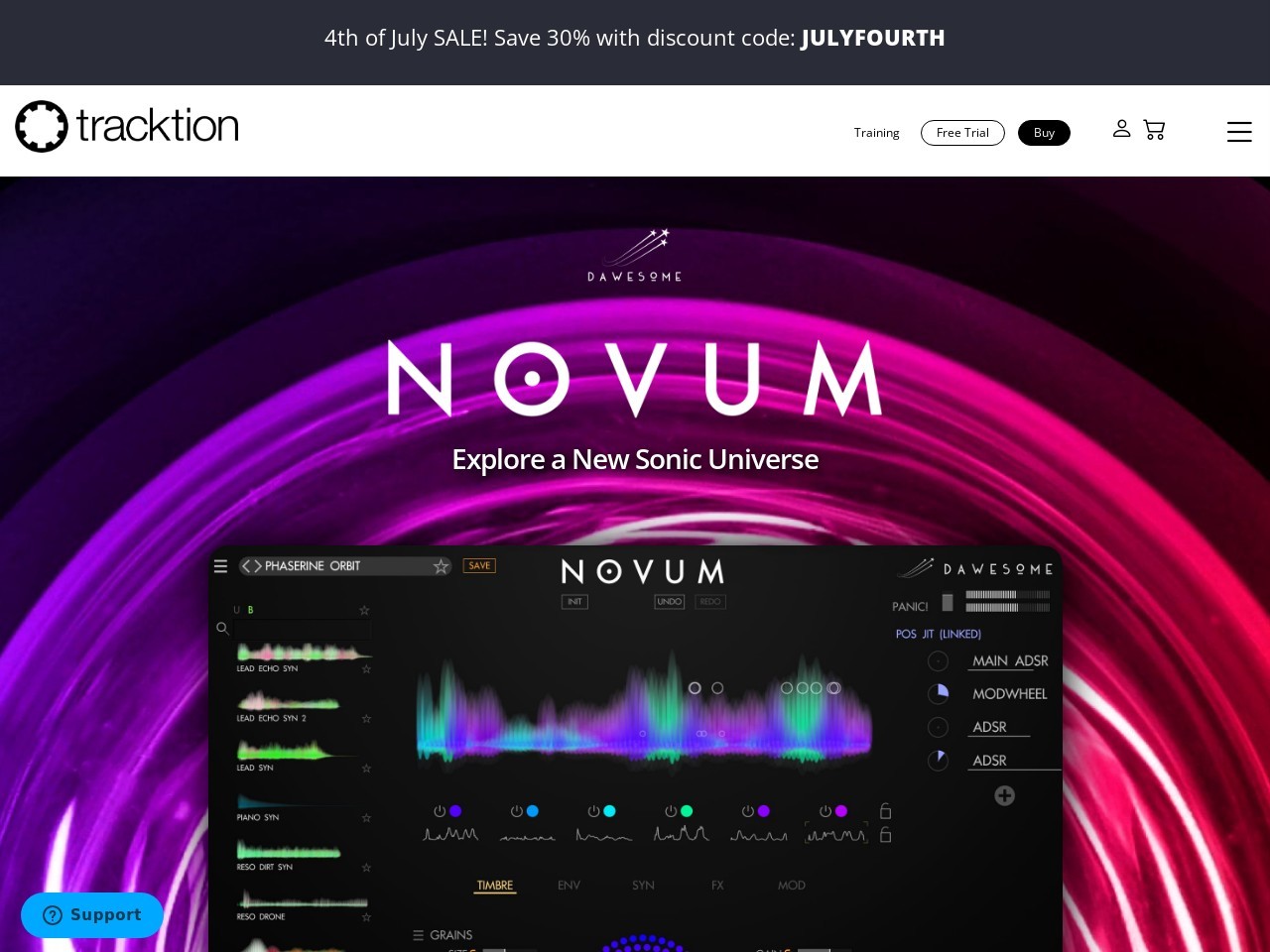 Novum | Tracktion