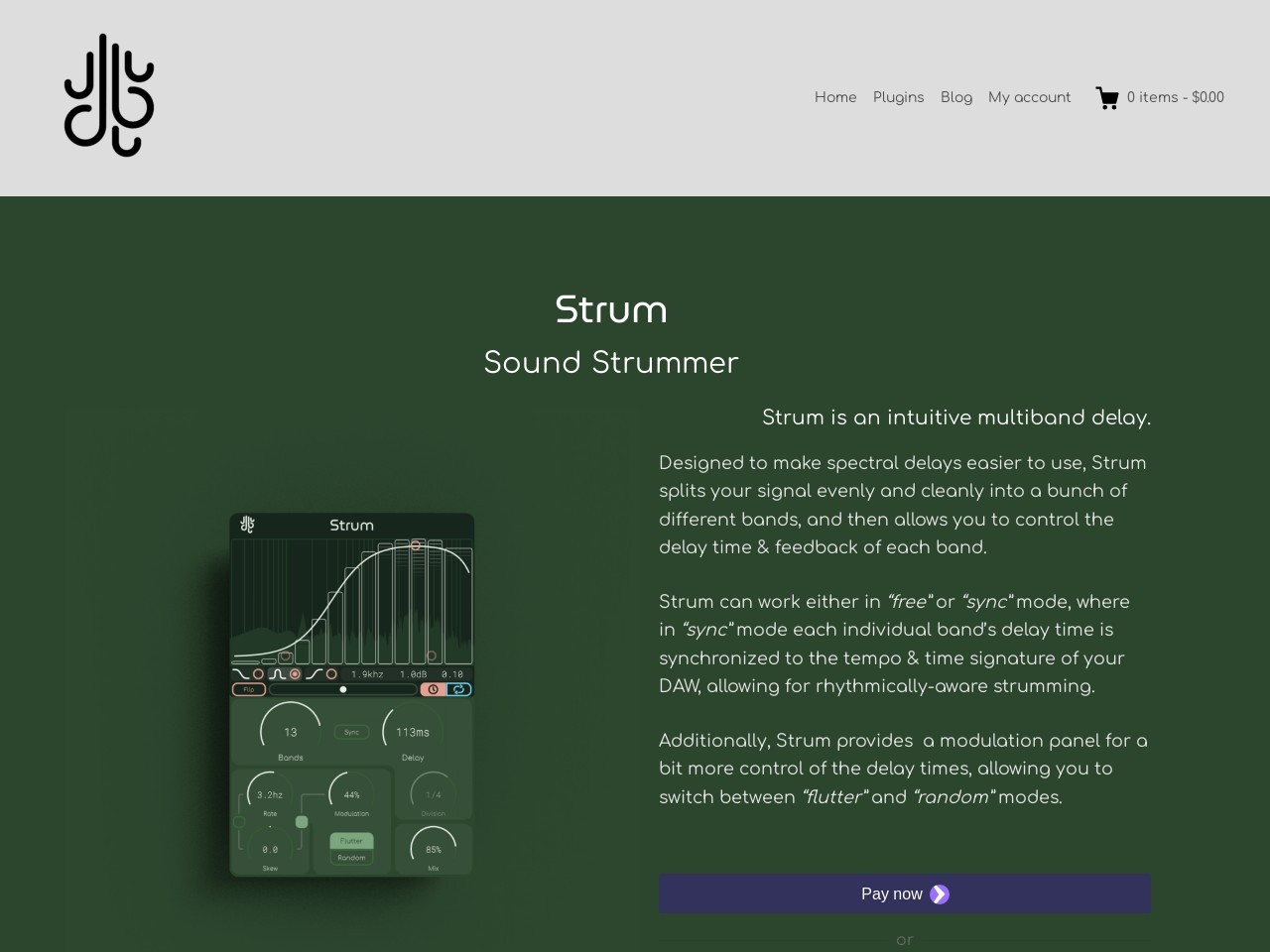 Strum | Sound Strummer VST / AU Plugin | Lese