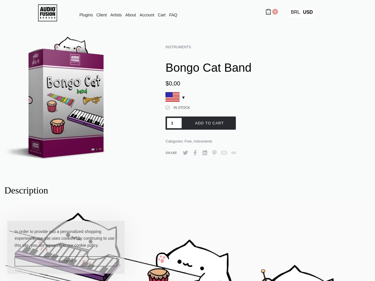 Bongo Cat Band – AudioFB