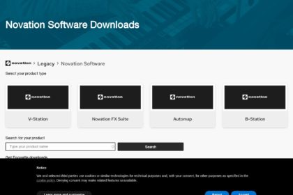 Novation Software | Novation Downloads