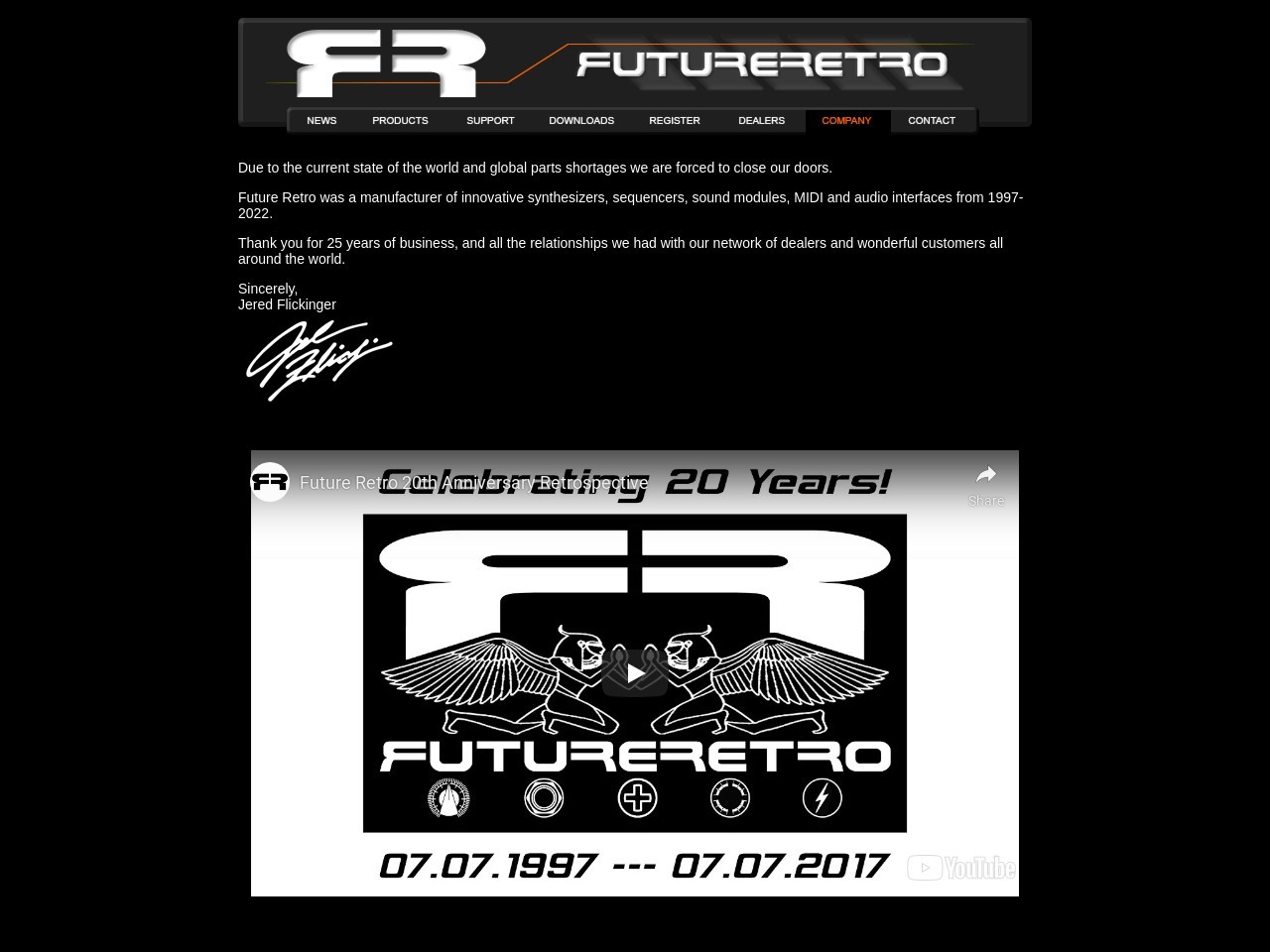 Future Retro :: About FR