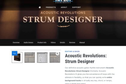 Strum Designer (VST, AU, AAX) Kontakt Acoustic Guitar Instrument