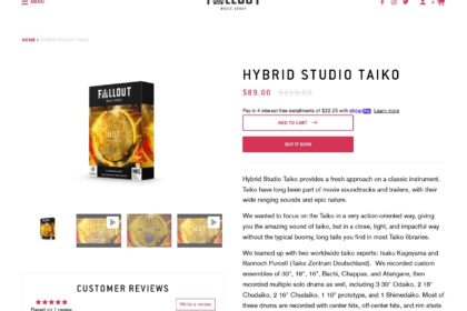 Hybrid Studio Taiko – Fallout Music Group
