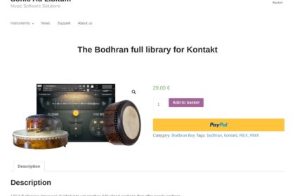 The Bodhran full library for Kontakt – Sonic Ad Libitum