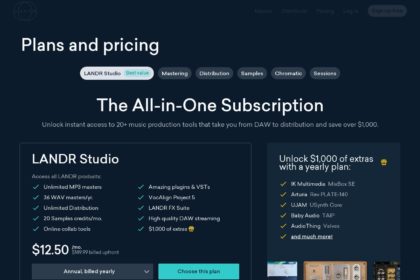 Pricing and Subscriptions | LANDR