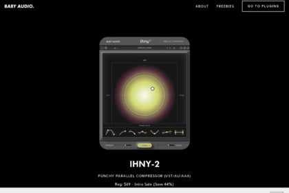 BABY Audio - IHNY-2 Parallel Compression Plugin (VST / AU / AAX)