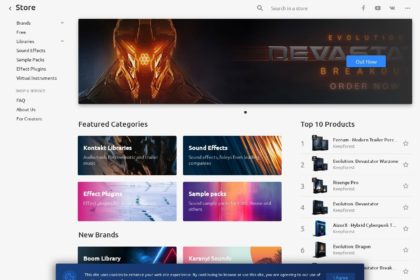 Keepforest “Evolution: Atlantica” – トレーラー音源作り込み用ライブラリー