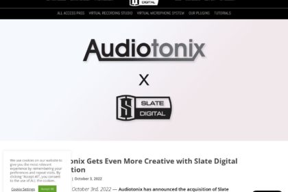 Audiotonix Gets Even More Creative with Slate Digital Acquisition | Slate Digital