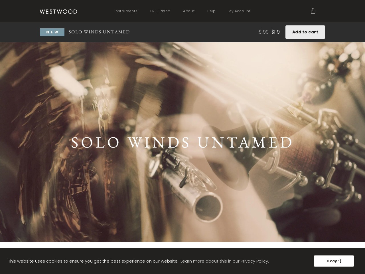 SOLO WINDS UNTAMED - Westwood Instruments