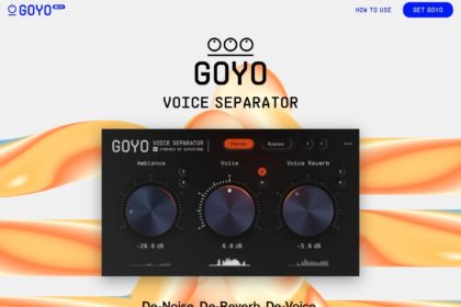 GOYO Voice Separator | De-noise, De-Reverb, De-Voice - All in One Plugin