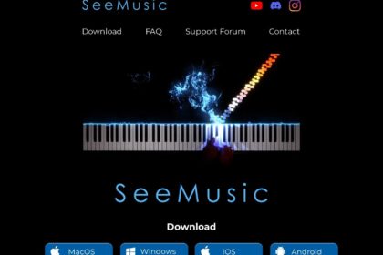 SeeMusic App - Piano Videos with Particles | visual music design