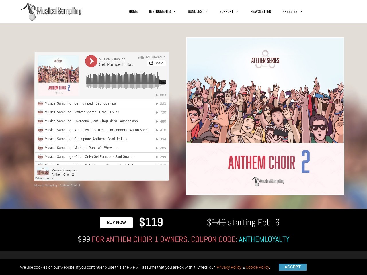 Anthem Choir 2 | Legato choir Kontakt library for pop, rock and anthemic genres. | Musical Sampling
